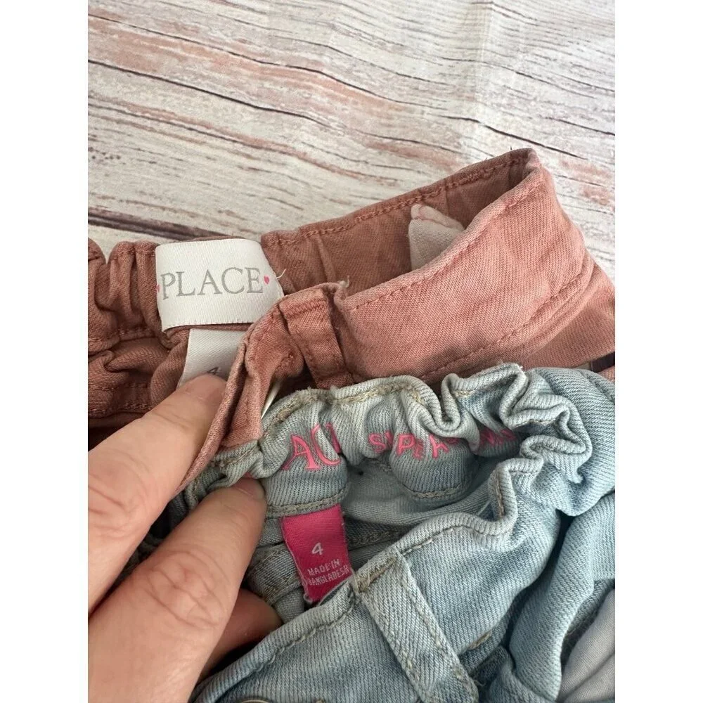 Girls clothing jeans bundle 4